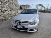 Usata Mercedes C180 Executive 120 CV (88 kW) 2013 Argento Berlina