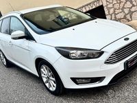 Usata Ford Focus Titanium 120 CV (88 kW) 2015 Bianco Station wagon