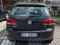Usata VW Golf VI Highline 105 CV (77 kW) 2011 Nero Utilitaria