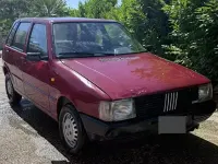 Usata Fiat Uno 45 CV (33 kW) 1988 Rosso Utilitaria