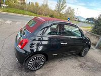 Usata Fiat 500C 69 CV (50 kW) 2015 Nero Cabrio