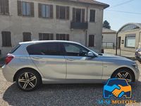 Usata BMW 116 Sport Line 116 CV (85 kW) 2014 Argento Utilitaria