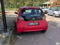 Usata Toyota Aygo 68 CV (50 kW) 2010 Rosso Utilitaria