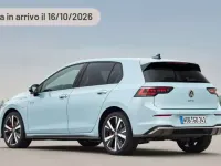 Nuova VW Golf VIII GTE 272 CV (200 kW) 2025 Argento Berlina