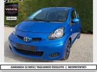 Usata Toyota Aygo 68 CV (50 kW) 2010 Blu/azzurro Utilitaria