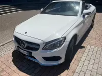 Usata Mercedes C220 170 CV (125 kW) 2017 Bianco Cabrio