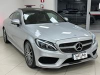 Begagnad Mercedes C250 Premium Plus 204 HK (150 kW) 2016 Silver Sportkupé
