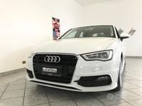 Usata Audi A3 S-Line 150 CV (110 kW) 2013 Bianco Berlina