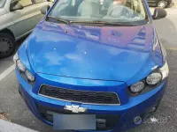Usata Chevrolet Aveo 69 CV (50 kW) 2012 Blu Berlina