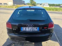 Usata Audi A3 Attraction 140 CV (102 kW) 2005 Nero Utilitaria