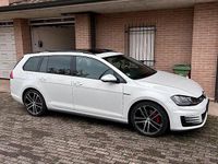 Usata VW Golf VII GTD 184 CV (135 kW) 2016 Bianco Station wagon