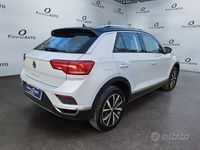 Usata VW T-Roc Style 116 CV (85 kW) 2018 Bianco SUV