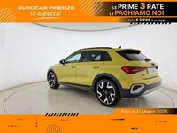Usata Audi A3 Comfort 150 CV (110 kW) 2024 Giallo pitone metallizzato Berlina