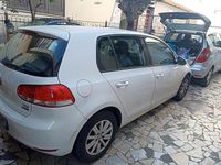 Usata VW Golf VI Comfortline 105 CV (77 kW) 2010 Bianco Utilitaria