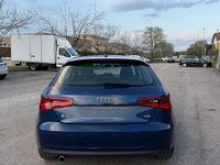 Usata Audi A3 105 CV (77 kW) 2014 Blu Coupé
