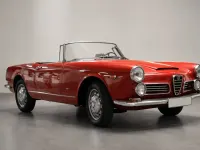 Usata Alfa Romeo 2600 145 CV (106 kW) 1964 Rosso Cabrio