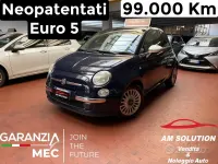 Occasion Fiat 500 69 PK (50 kW) 2010 Blauw Sedan