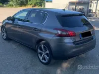 Usata Peugeot 308 GT-line 120 CV (88 kW) 2017 Grigio Berlina