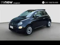Usata Fiat 500 Lounge 69 CV (50 kW) 2019 Nero Cabrio
