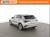 Usata Audi A3 Sportback Advanced 149 CV (109 kW) 2021 Argento Utilitaria