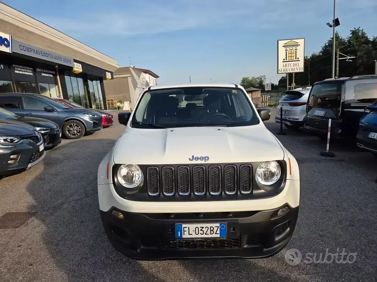 Gebraucht Jeep Renegade Sport 120 PS (88 kW) 2017 Weiß SUV