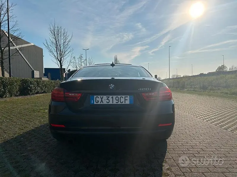 Usata BMW 420 Sport Line 184 CV (135 kW) 2014 Nero Coupé