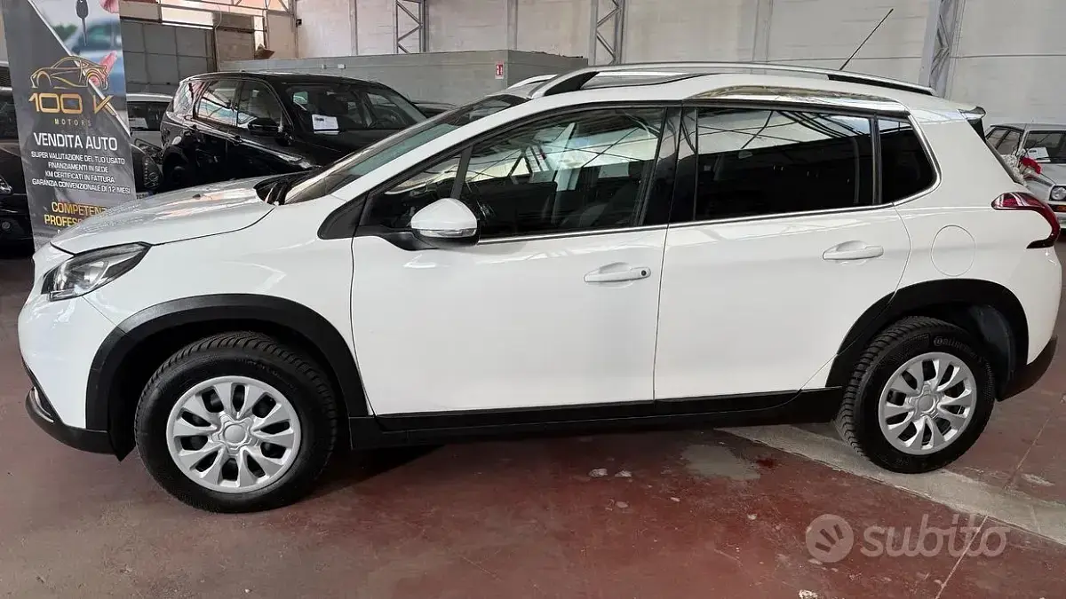 Używany Peugeot 2008 Allure 110 KM (80 kW) 2016 Biały SUV