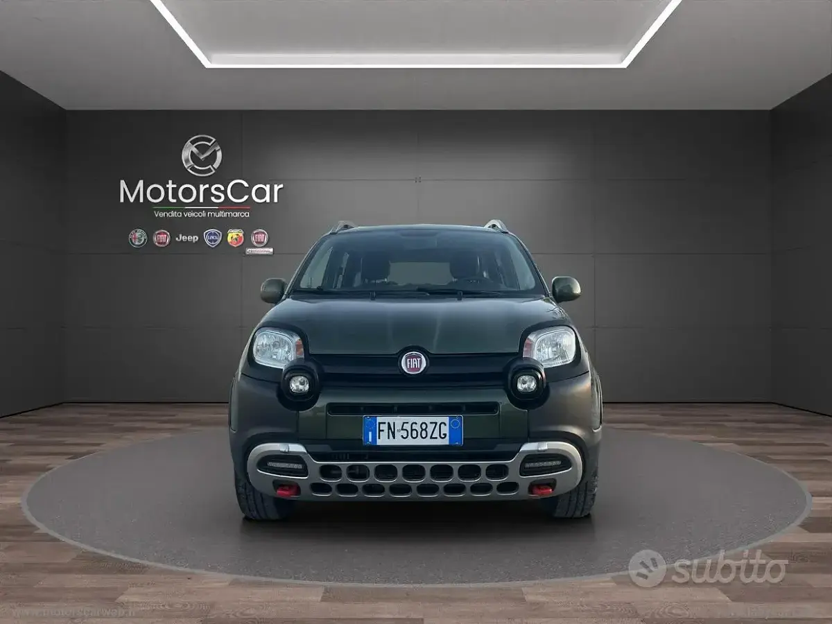 Usata Fiat Panda Cross Cross 95 CV (69 kW) 2018 Verde Utilitaria