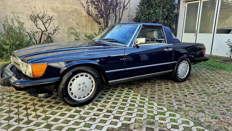 Occasion Mercedes 560 245 ch (180 kW) 1988 Bleue Cabriolet