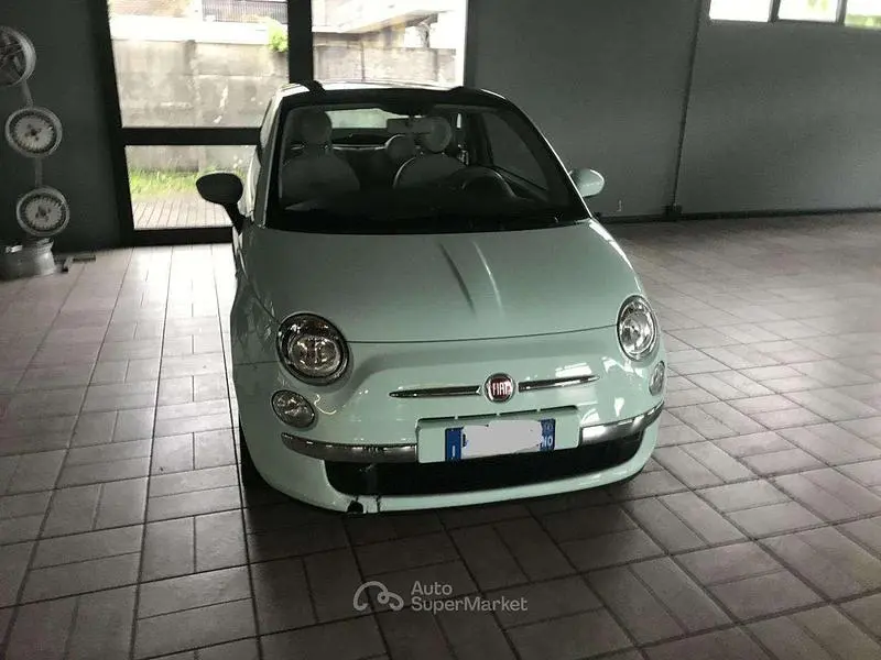 Occasion Fiat 500 Lounge 69 ch (50 kW) 2014 Vert Citadine