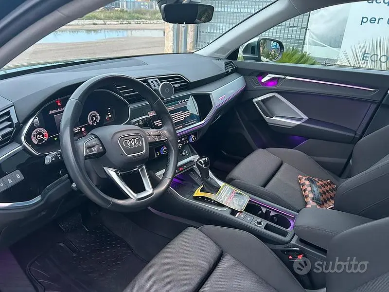 Begagnad Audi Q3 S-Line 200 HK (147 kW) 2021 Svart SUV