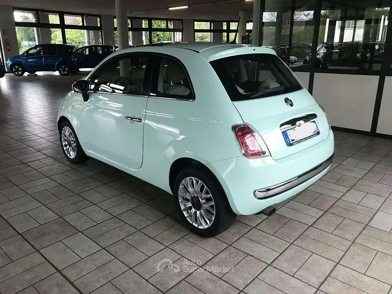 Occasion Fiat 500 Lounge 69 ch (50 kW) 2014 Vert Citadine