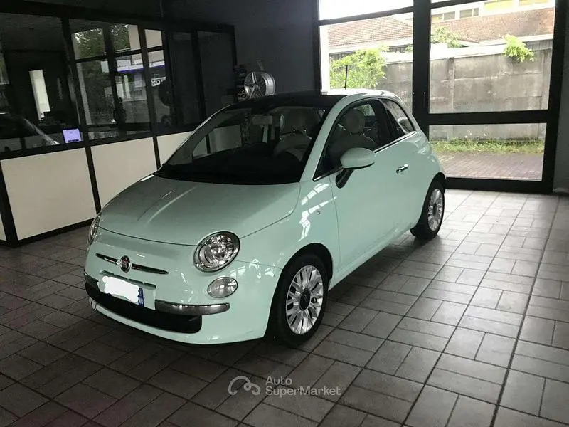 Occasion Fiat 500 Lounge 69 ch (50 kW) 2014 Vert Citadine