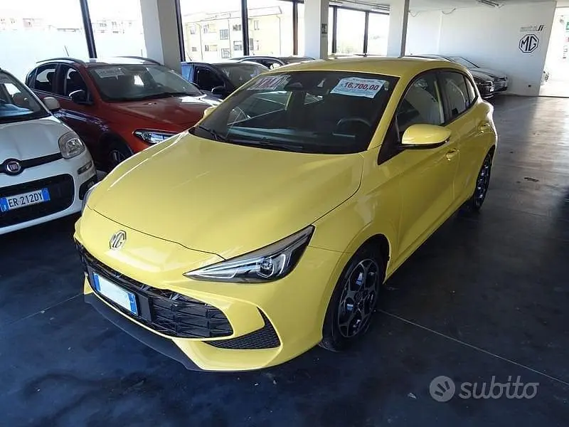 Nuova MG MG3 Comfort 116 CV (85 kW) 2025 Giallo Utilitaria