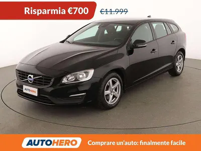 Käytetty Volvo V60 Kinetic 120 HP (88 kW) 2016 Musta Farmari