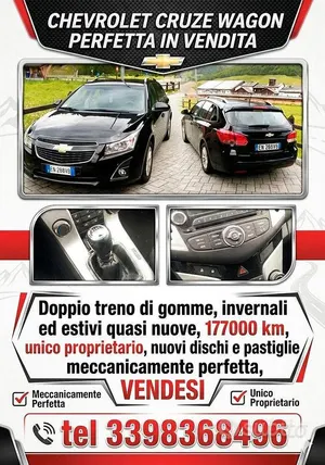 Usata Chevrolet Cruze