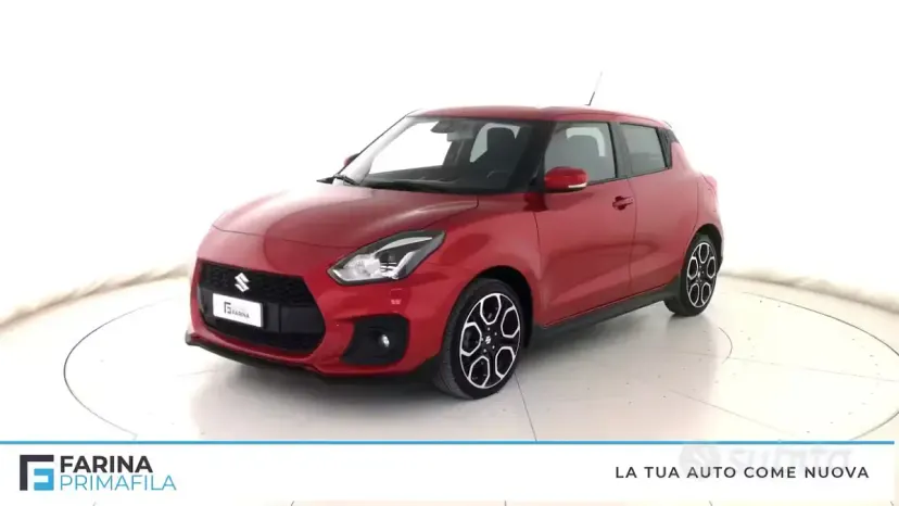 Usata Suzuki Swift Sport 129 CV (94 kW) 2021 Rosso Utilitaria