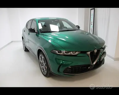 Begagnad Alfa Romeo Tonale Edizione Speciale 280 HK (205 kW) 2023 Grön SUV