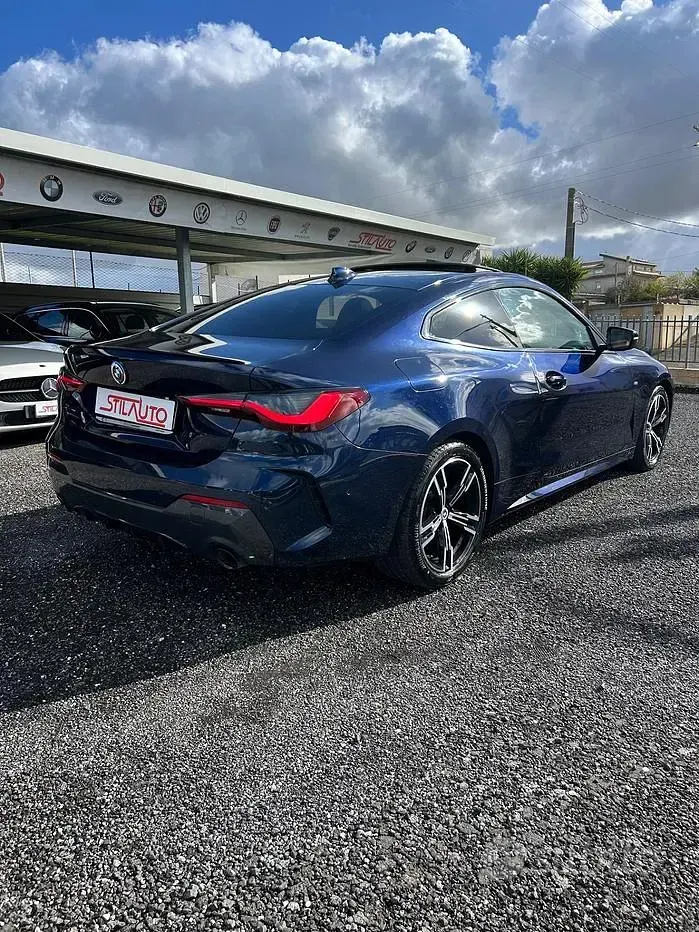 Usata BMW 420 M Sport 184 CV (135 kW) 2022 Blu Coupé