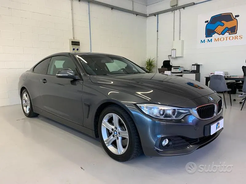 Usata BMW 428 Sport Line 245 CV (180 kW) 2014 Grigio Coupé