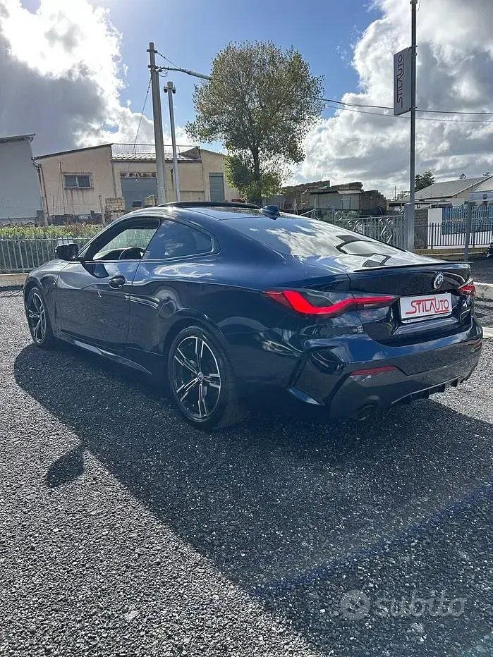 Usata BMW 420 M Sport 184 CV (135 kW) 2022 Blu Coupé