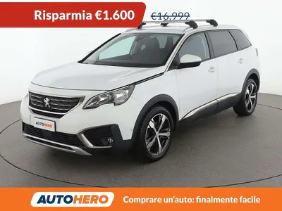 Käytetty Peugeot 5008 Allure 131 HP (96 kW) 2018 Valkoinen Katumaasturi