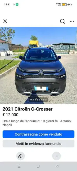 Usata Citroën C3 Aircross