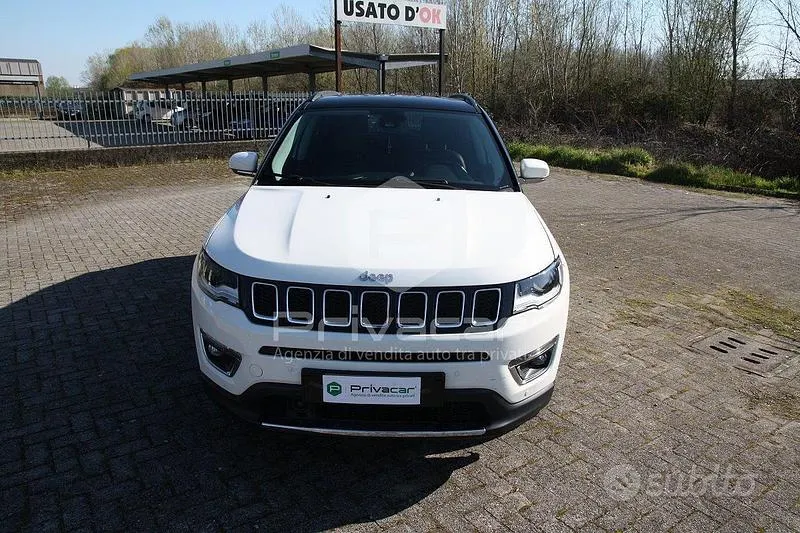 Usata Jeep Compass Limited 140 CV (102 kW) 2019 Bianco SUV