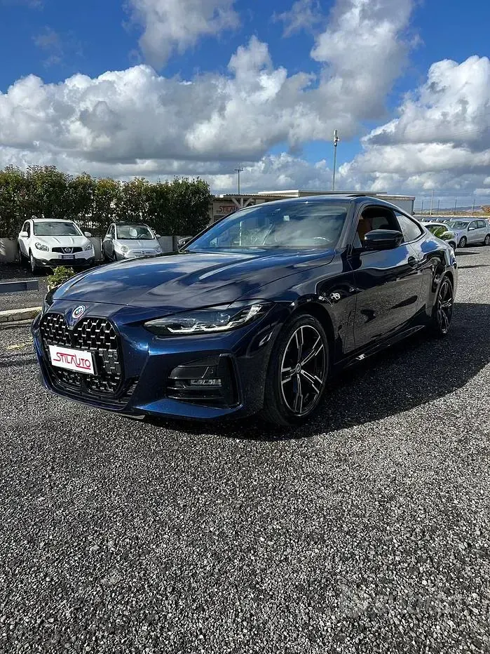 Usata BMW 420 M Sport 184 CV (135 kW) 2022 Blu Coupé