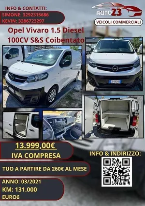 Occasion Opel Vivaro