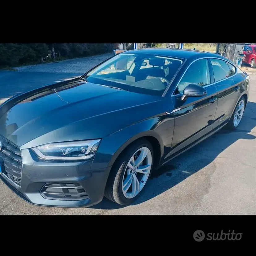 Usata Audi A5 Design 190 CV (139 kW) 2018 Grigio Coupé