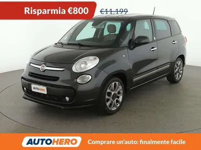 Usata Fiat 500L Lounge 105 CV (77 kW) 2015 Grigio Monovolume