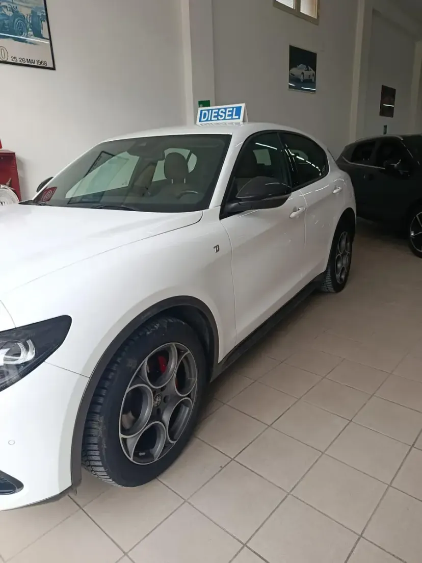 Usata Alfa Romeo Stelvio Ti 160 CV (117 kW) 2023 Bianco SUV