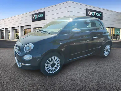 Occasion Fiat 500 Lounge 69 PK (50 kW) 2016 Zwart Hatchback